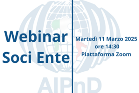 Webinar Socio Ente EVIDENT Marzo 2025